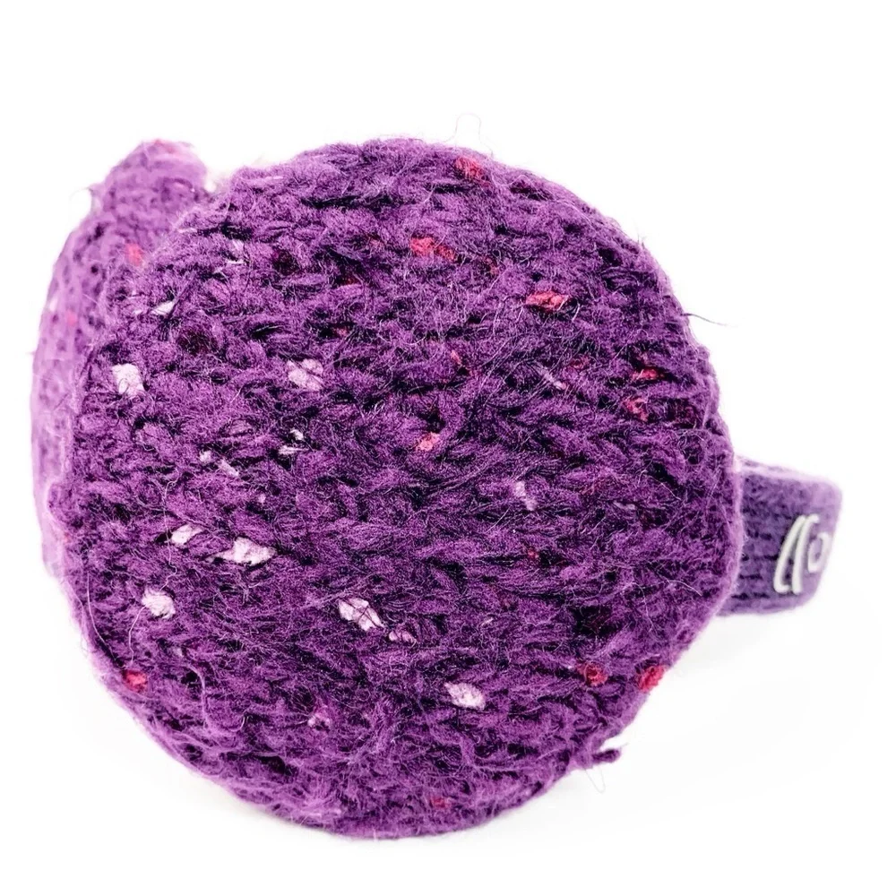 Cuddl Duds Purple Glove & Ear Muff Set • Touchscreen Gloves • Cozy Winter Gift